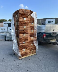 One of three pallet loads to keep us busy next week😂